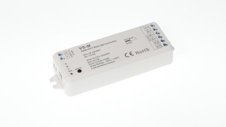 Контроллер V5-М IC84 RGB+CCT/DIM (12-24V, 5ch x 3A, 180/360W)