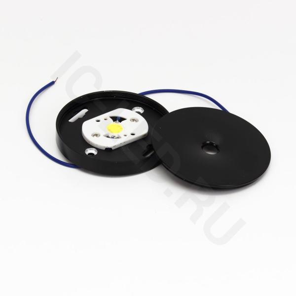 Светильник мебельный JH-MZTD-107 black B446 (220V, 5W, white) Светильник мебельный JH-MZTD-107 black B446 (220V, 5W, white)