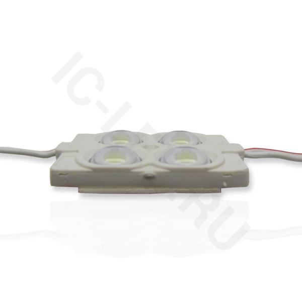 Светодиодный модуль квадратный 2835 MOD24 (2W, 12V, Cool White) Светодиодный модуль квадратный 2835 MOD24 (2W, 12V, Cool White)