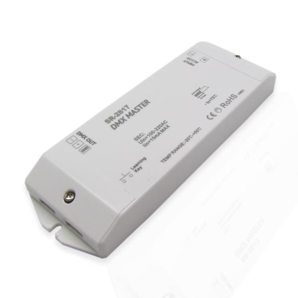 Декодер DMX SR-2817I (8зон,220v) Декодер DMX SR-2817I (8зон,220v)
