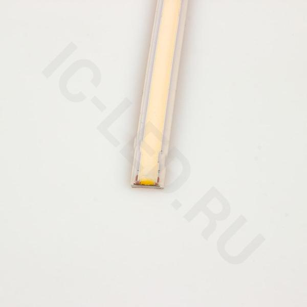 Светодиодная лента 220VAC, COB 280 chip/m, 15W/m, day white, IP68, 100mm cut, LN806