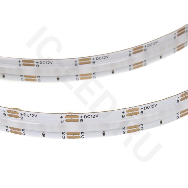 Светодиодная лента COB, 648 chip/m, RGB, 12V, 15W/m, P10, IP20, A255