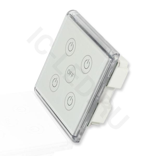 Выключатель сенсорный U111 SV3 (220V, 4x250W) Выключатель сенсорный U111 SV3 (220V, 4x250W)
