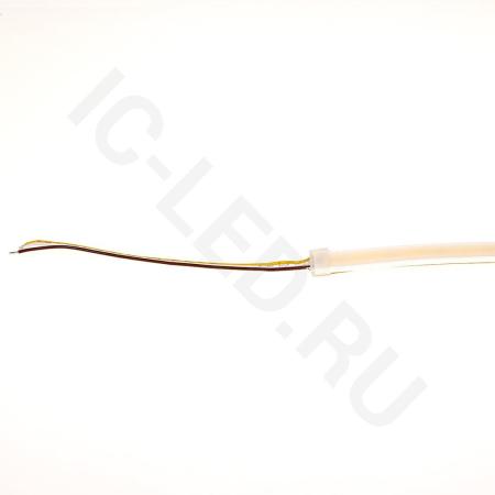 Светодиодная лента COB N1204W, 608 chip/m, CCT (2700-5000K), 24V, 22W/m, CRI>90, P12, IP67, R27 