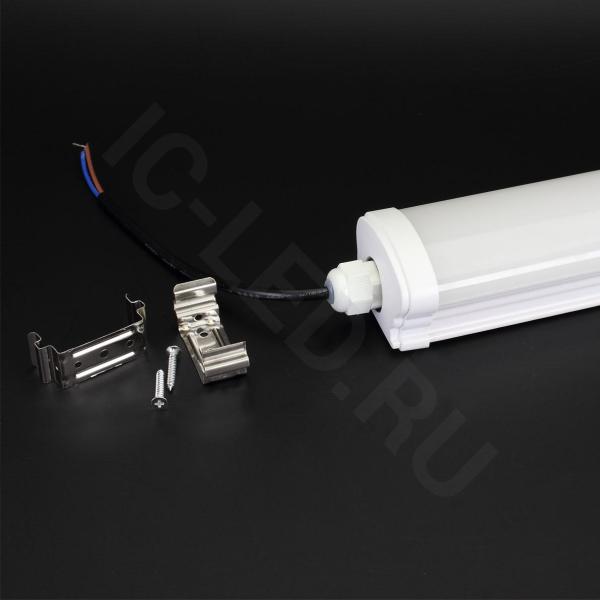 Светодиодный светильник линейный JH-120CM-40W LT124 (220V, 40W, white, IP65)