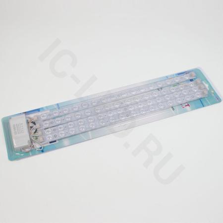 комплект светодиодной подсветки jh-mz-l40w arm31 (220v, 40w, white+day white+warm white)