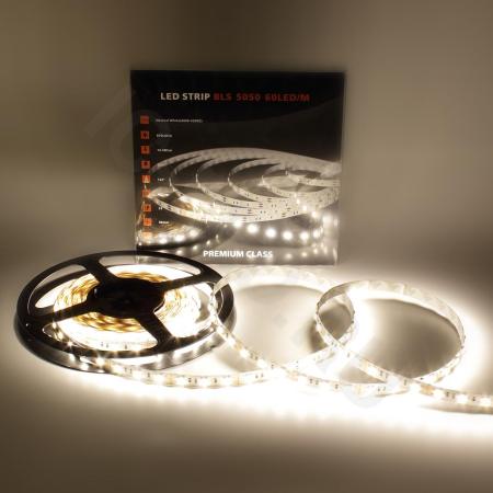 Светодиодная лента Class Premium, 5050, 60 led/m, Day White, 12V, IP33, A20