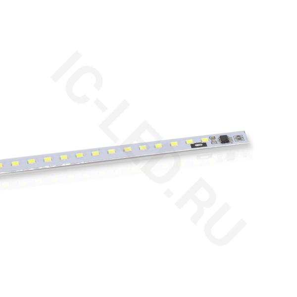 Светодиодная линейка 2835, 72 led, 220V, 12W, 865mm, D206, day white