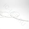 Светодиодная лента LUX class 2835 180led/m, 14.4W/m, warm white, 24V, IP68, термостойкая, A76 