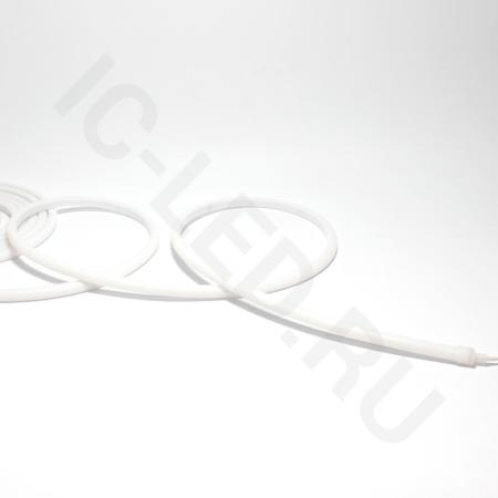 Светодиодная лента LUX class 2835 180led/m, 14.4W/m, warm white, 24V, IP68, термостойкая, A76 