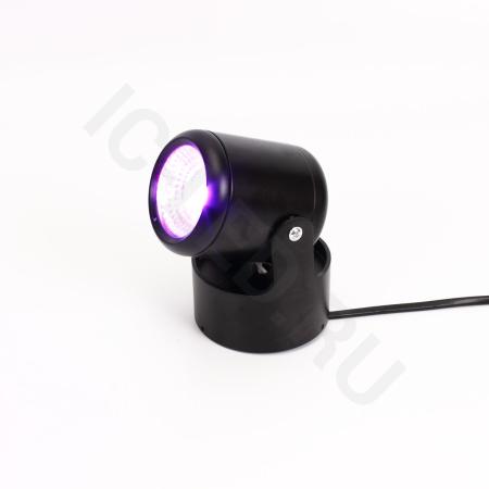 Светодиодный светильник JH-MZTD-102 Black V190 (10W, 220V, RGB)