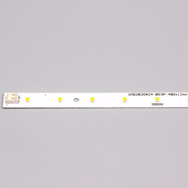 Светодиодная линейка для Армстронга" SL-24 2835 24led warm white 3000K 22-27V 350mA 9W ARM32"