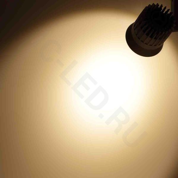 Светодиодный светильник трековый GDD-147 3L 3X7 (10W, Warm White)