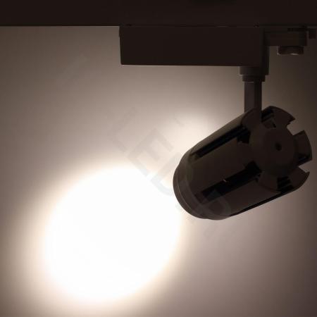 Светодиодный светильник трековый JH-GD001 4L 4L28 (30W, 220V, 15-60deg, day white, белый корпус)