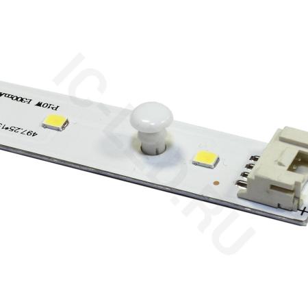 пластиковая заклёпка arm6 (белая d отв. 3,5мм для линеек arm)