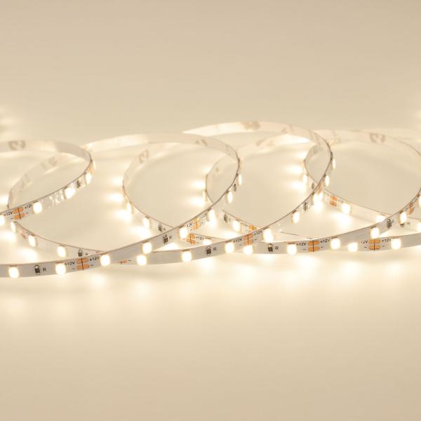 Светодиодная лента LUX class, 2835, 78led/m, Warm White, 12V, IP20, P4, А52