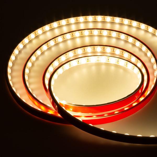 Светодиодная лента линзованная Wall Washer WOL1 (DC24V, 18W/m, 48led/m, warm white, 30 deg, IP65)