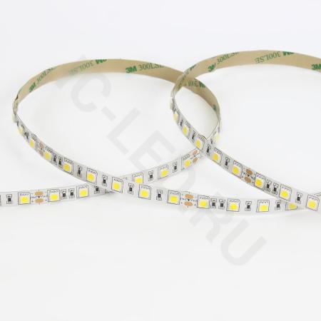 Светодиодная лента LUX class, 5050, 60led/m, Day White, 24V, IP20, B155 