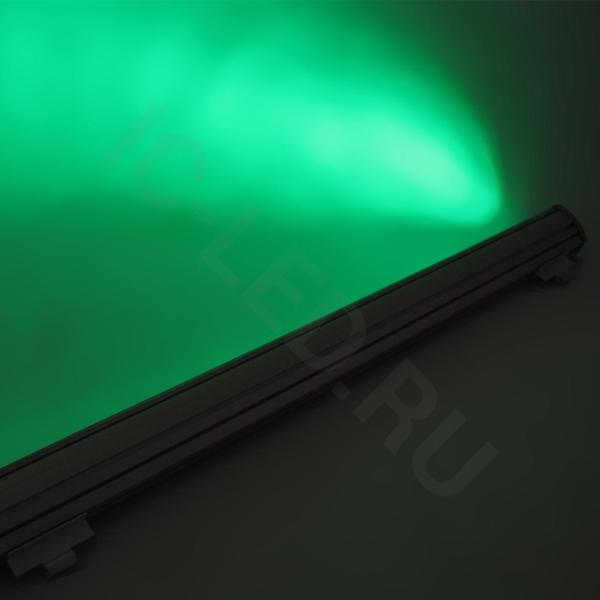 Линейный светодиодный прожектор Wallwasher + Rem Control V491 (36W, 220V, RGB) Линейный светодиодный прожектор Wallwasher + Rem Control V491 (36W, 220V, RGB)