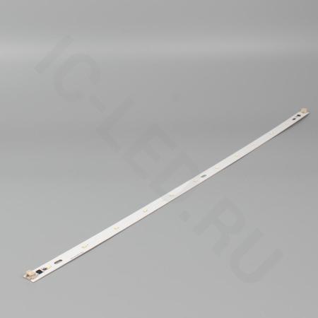 светодиодная линейка 2835, 12 led, 220v, 5w, 595mm, d177, day white