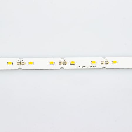 Светодиодная линейка токовая сегментированная AN1, 2835 30led 48V 350mA 17W white 498*12mm