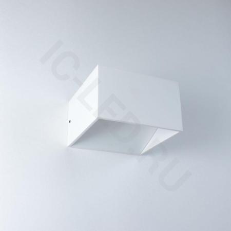 Светильник настенный светодиодный JH-BD-B03 DHL24 (220V, 7W, белый корпус, warm white)