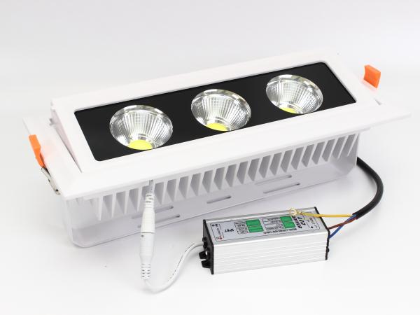 Светодиодный светильник встраиваемый JH-DDD-20W3 VG5 (60W, 220V, white) Светодиодный светильник встраиваемый JH-DDD-20W3 VG5 (60W, 220V, white)