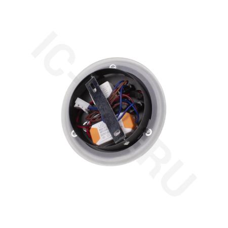Светильник светодиодный прикроватный C05 SN1 (220V, 3W+7W, day white, черный корпус)
