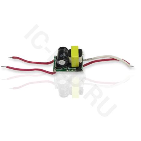 Светодиодный драйвер бескорпусной LD25 (220V, 3W, 300mA)