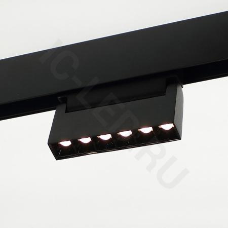 Светодиодный светильник трековый магнитный 20мм JH-ZD06C MX46 (6W, 48V, warm white)