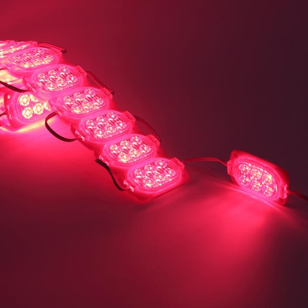 Светодиодный модуль 6 led 2835 MOD102 (12V, 1.2W, red, IP65) Светодиодный модуль 6 led 2835 MOD102 (12V, 1.2W, red, IP65)