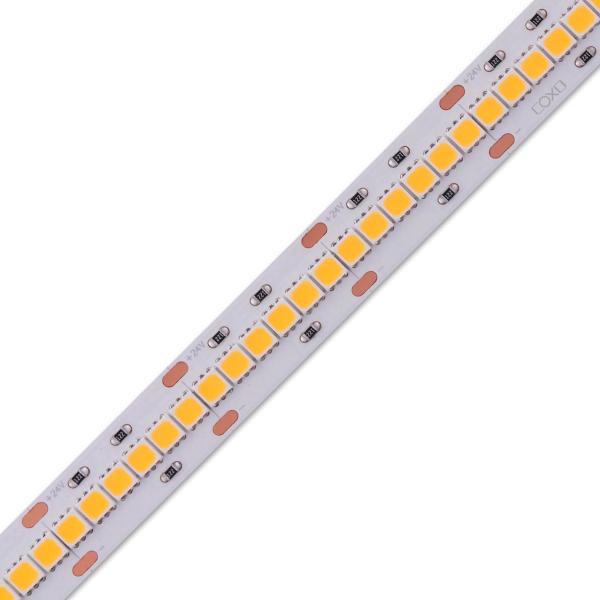 Светодиодная лента LUX class, 3838, 240led/m, warm white, 24V, 18W/m, IP20, A217