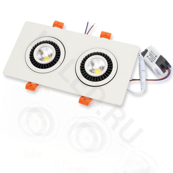 Светодиодный светильник JH-703В-2*7W B783 (14W, warm white) Светодиодный светильник JH-703В-2*7W B783 (14W, warm white)