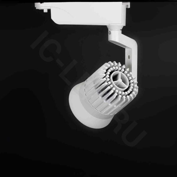 Светодиодный светильник трековый GDD-147 3L 3X10 (10W, White)