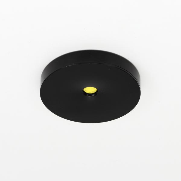 Светильник мебельный JH-MZTD-107 black B447 (220V, 5W, warm white)