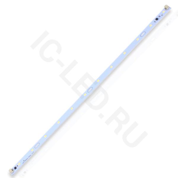 Светодиодная линейка 2835, 12 led, 220V, 6W, 450mm, D186, day white