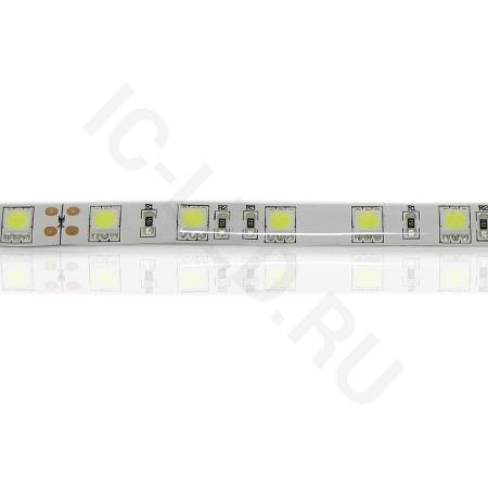 Светодиодная лента Standart PRO class, 5050, 60led/m, White, 24V, nano IP54, D344 