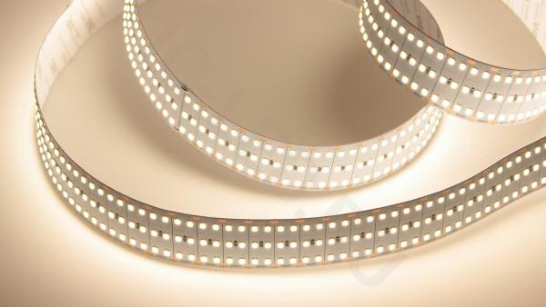 Светодиодная лента Lux Class, 2835, 480 led/m, трехрядная, day white, 24V, 40W/m, IP20, X09