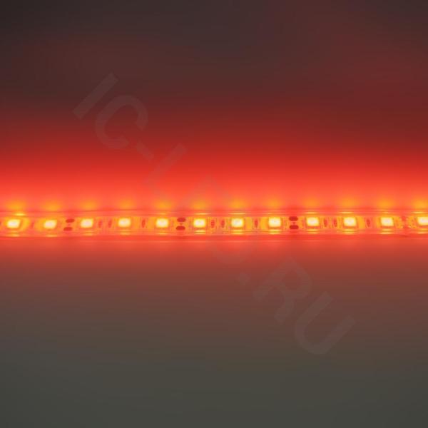 Светодиодная лента Standart PRO class, 5050, 60led/m, Red, 12V, IP68 