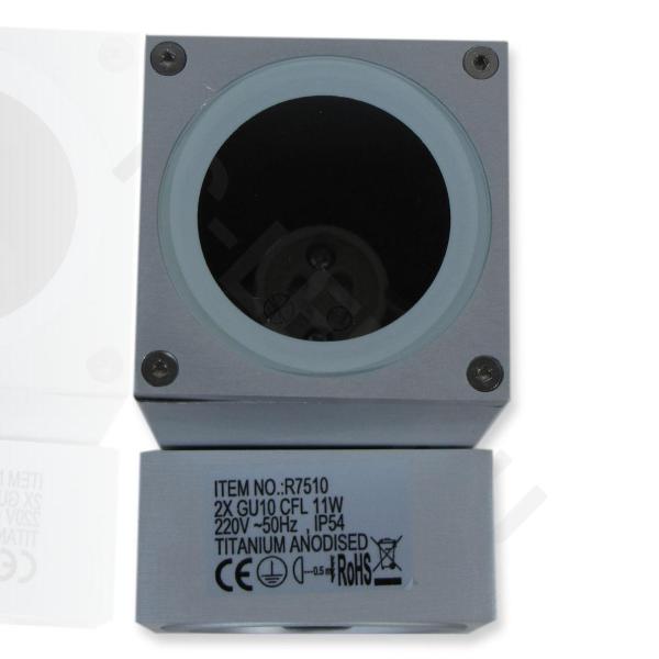 Светильник UCR7510 TA, GU10 CFL