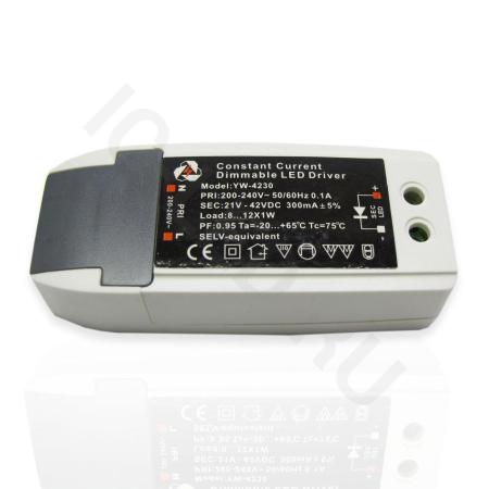 Светодиодный драйвер диммируемый ABT-7-15x1W LD104 (15W, 25-53V, 280-300mA, TRIAC)