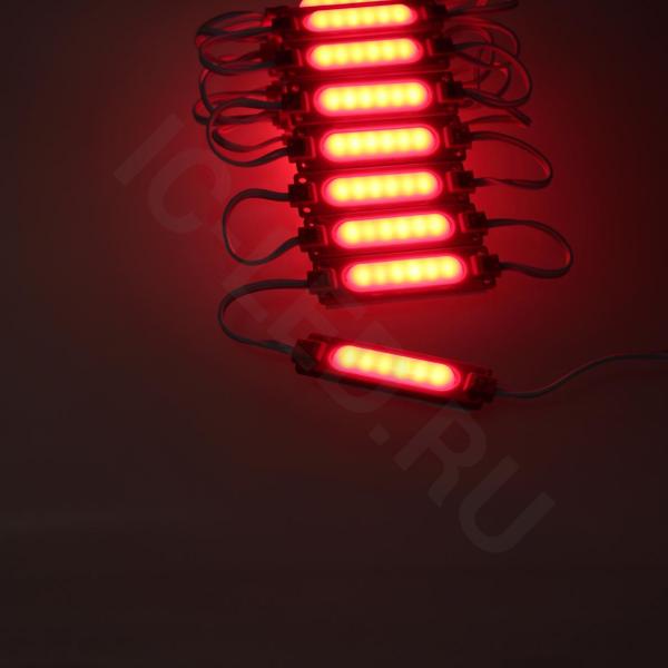 Светодиодный модуль 5730-6 MOD80 (12V, 1.5W, red, IP44)