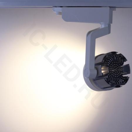 Светодиодный светильник трековый JH-GD002 2L PX59 (20W, 220V, 15-60deg, white)