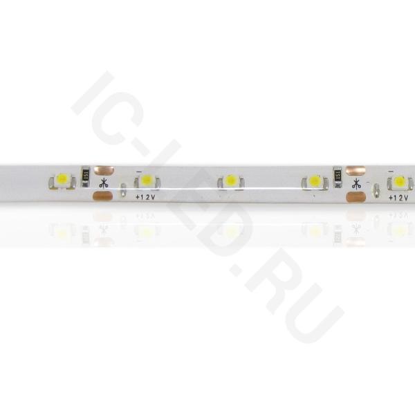 Светодиодная лента Standart class, 3528, 60led/m, Warm White, 12V, IP65 