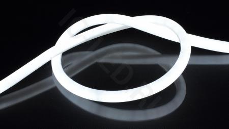 светодиодный гибкий неон круглый 14мм 220v white ln401