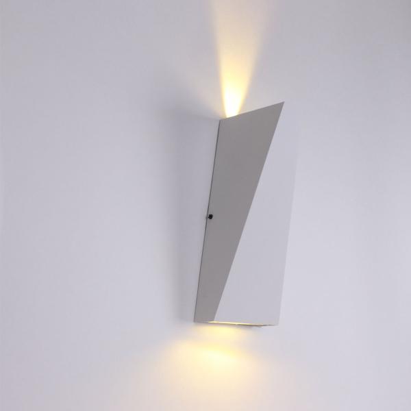 Светодиодный светильник JH-BD06 DHL18 (220V, 2х3W, белый корпус, warm white)