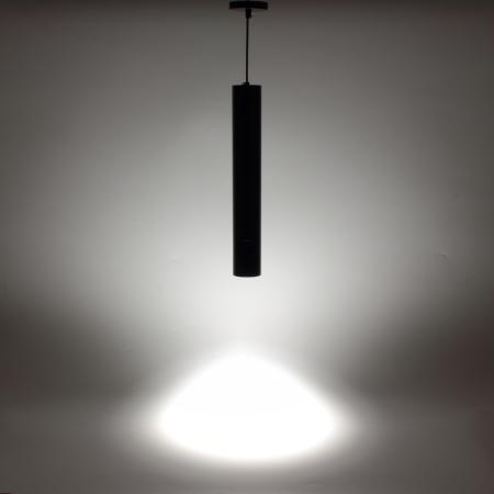 Светильник подвесной светодиодный JH-GDD-A38B PA57 (15W, 220V, day white, черный корпус)
