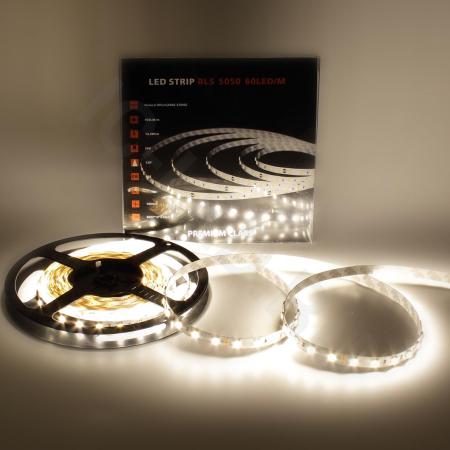 Светодиодная лента Class Premium, 5050, 60 led/m, Day White, 24V, IP33, А26