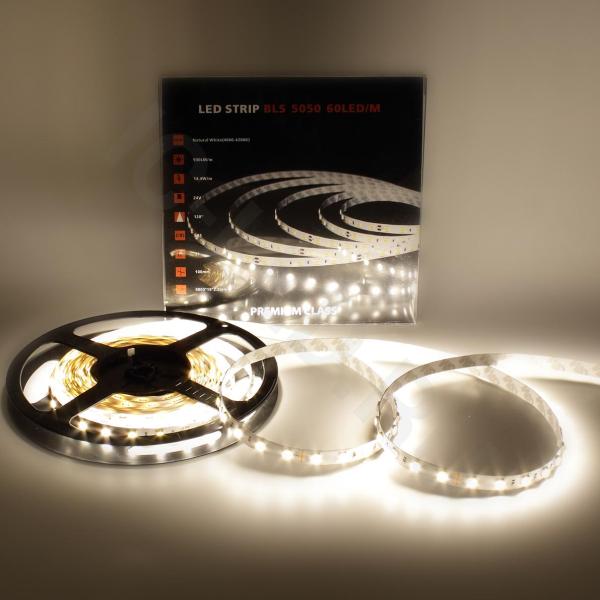 Светодиодная лента Class Premium, 5050, 60 led/m, Day White, 24V, IP33, А26 Светодиодная лента Class Premium, 5050, 60 led/m, Day White, 24V, IP33, А26