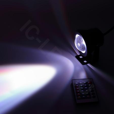 Светодиодный прожектор RB10RGB+IR REM CONTROL V17 (10W, 220V, RGB)